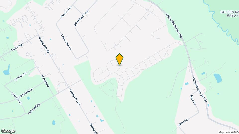 9547 Caney Trails Rd Map and Location Details