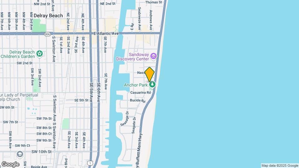 320 S Ocean Blvd Map and Location Details