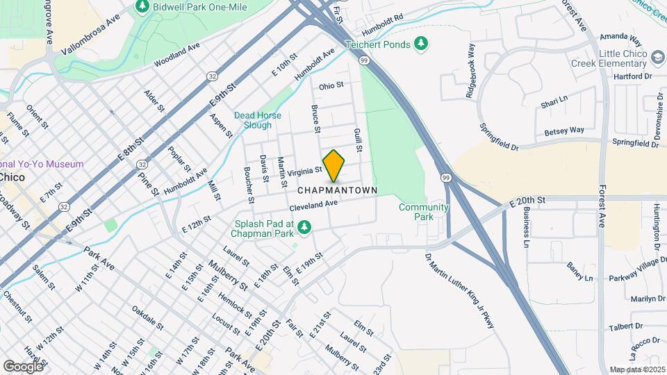 1460 Fetter St Map and Location Details