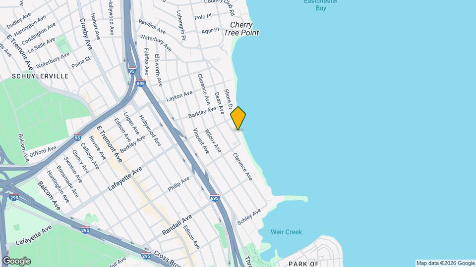 822 Dean Ave Map and Location Details