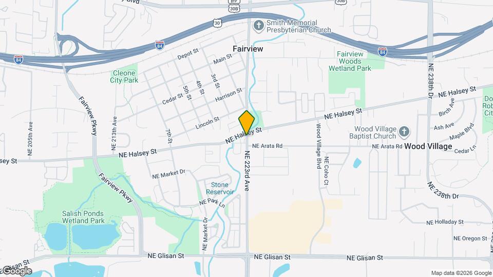 1 NE Fairview Ave Map and Location Details