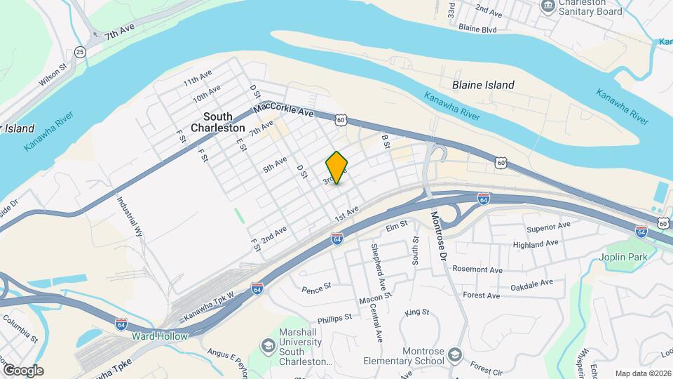 327 1/2 2nd Ave Map and Location Details