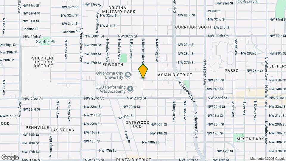 2025.5 NW 25th St Map and Location Details