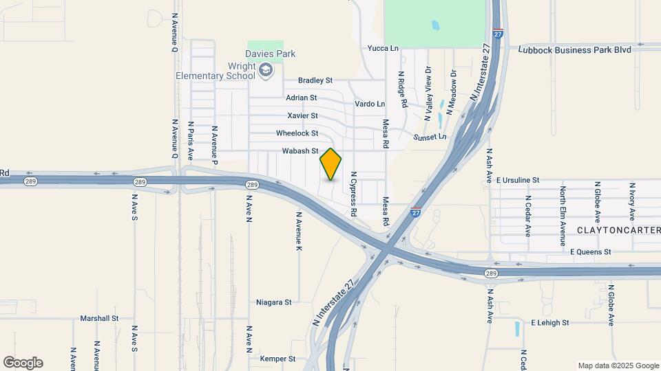 2115 N Texas Ave Map and Location Details
