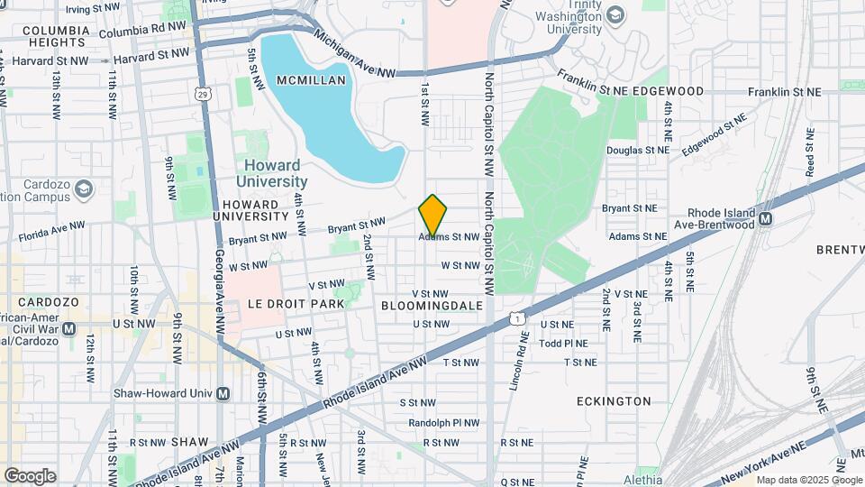 2233 1st St NW Map and Location Details