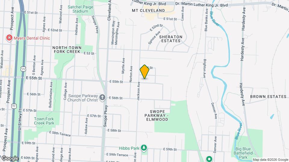 4212 E 55th St Map and Location Details