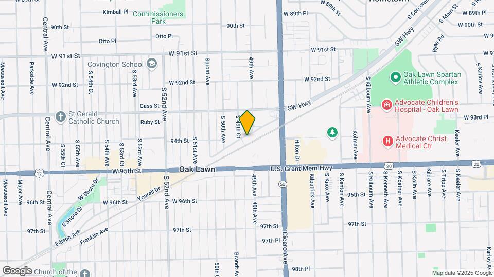 4911 Columbus Dr Map and Location Details
