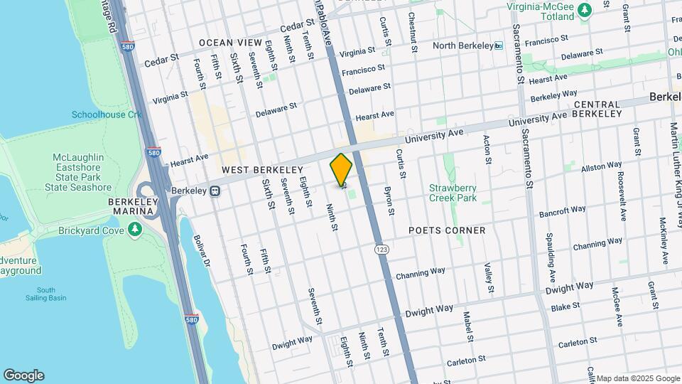 2116 10th St Map and Location Details