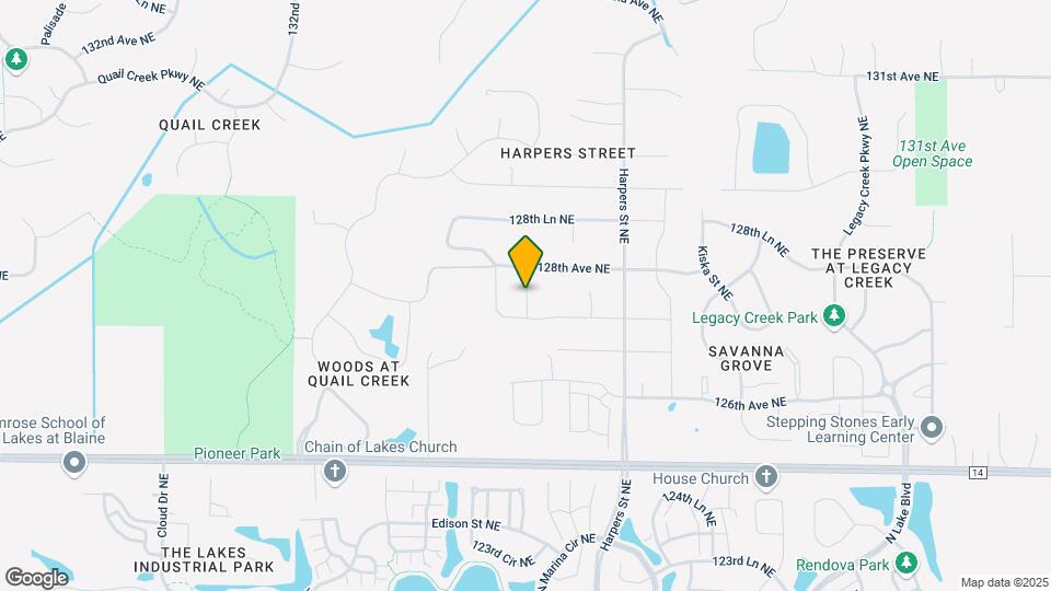 12794 Edison St NE Mapa y Detalles de la Ubicación