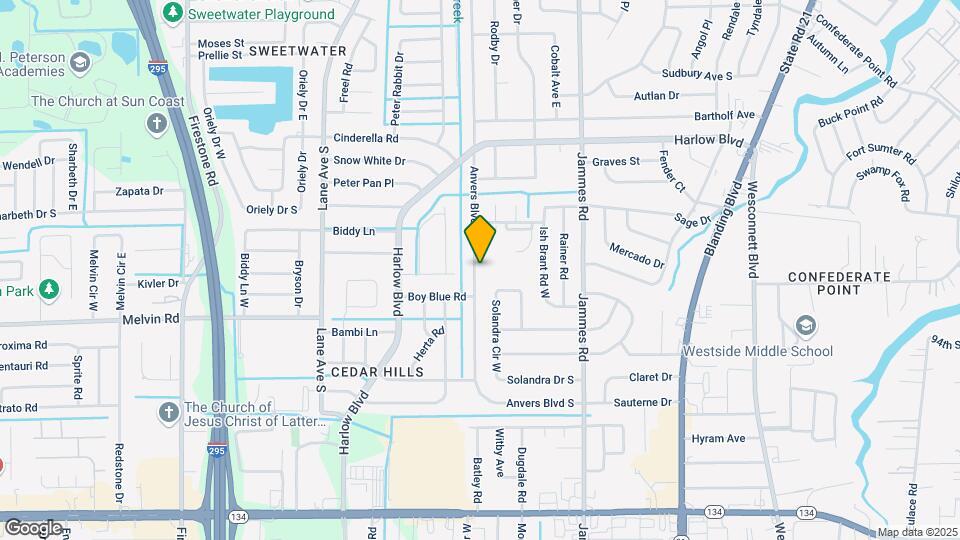 4449 Anvers Blvd Map and Location Details