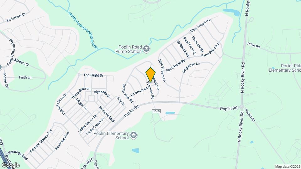 1023 Potomac Rd Map and Location Details