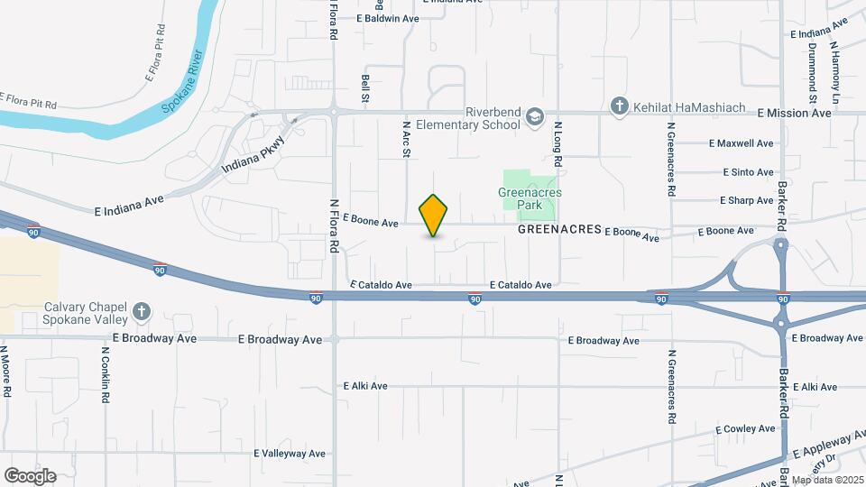 1309 N Tschirley Rd Map and Location Details