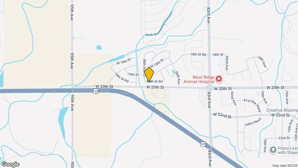 8804 19th St Rd Map and Location Details