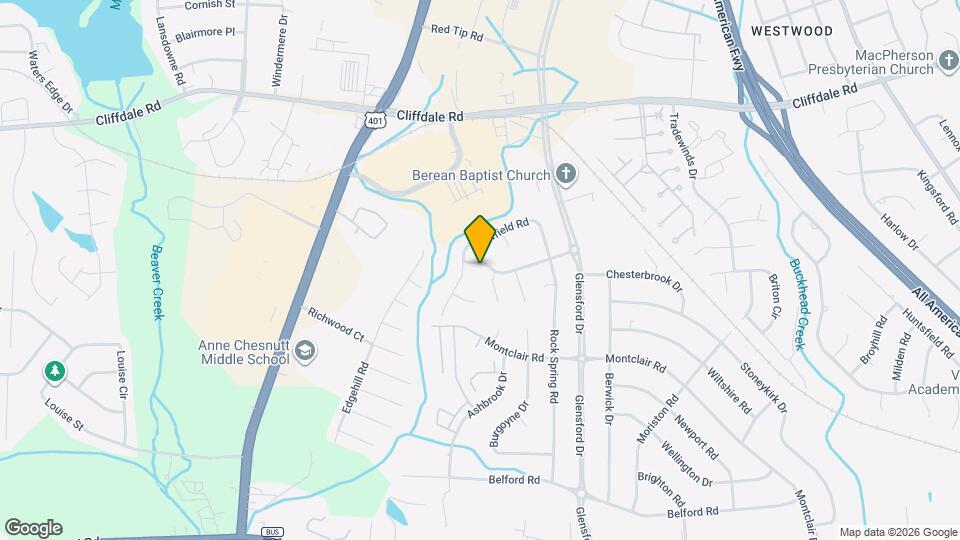 4547 Chambersburg Rd Map and Location Details