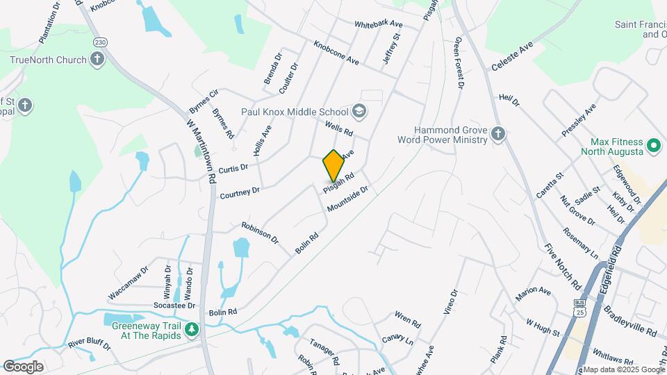 1845 Pisgah Rd Map and Location Details