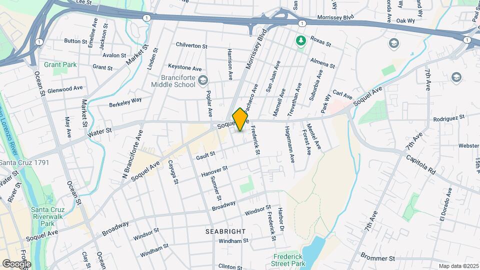 335 Gault St Mapa y Detalles de la Ubicación