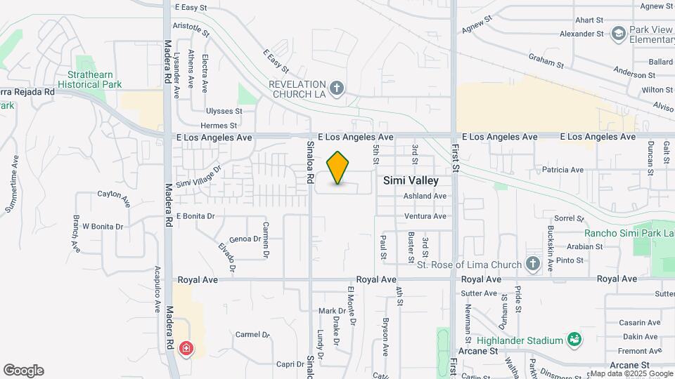 1778 Sinaloa Rd Mapa y Detalles de la Ubicación