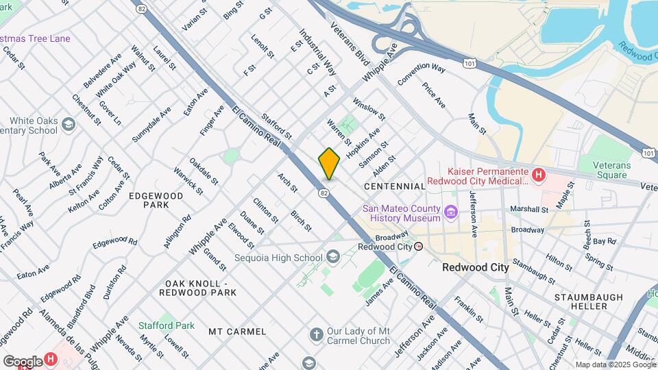 601 El Camino Real Mapa y Detalles de la Ubicación