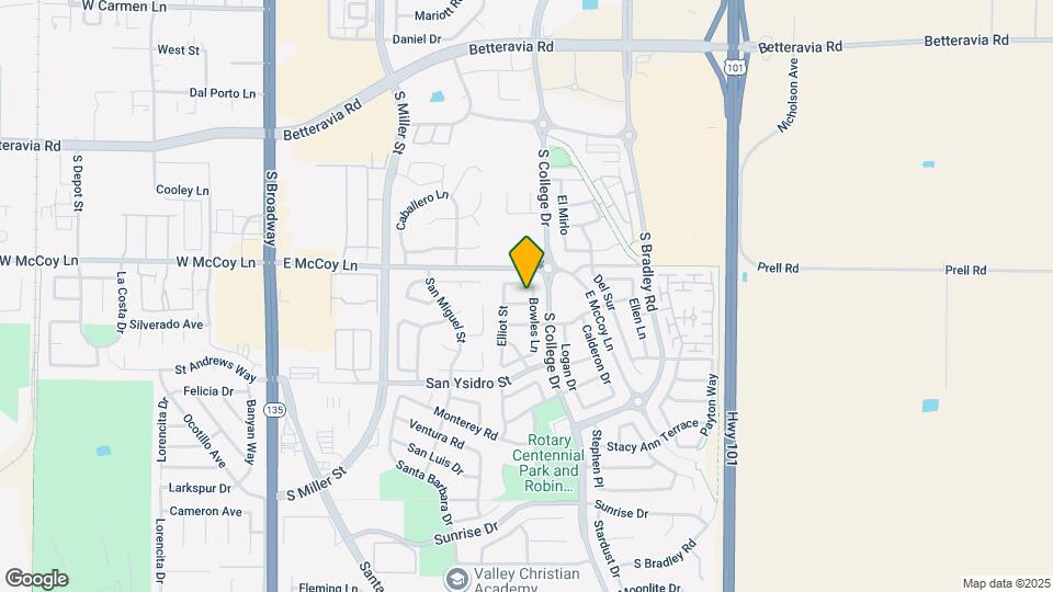 2415 Bowles Ln Mapa y Detalles de la Ubicación