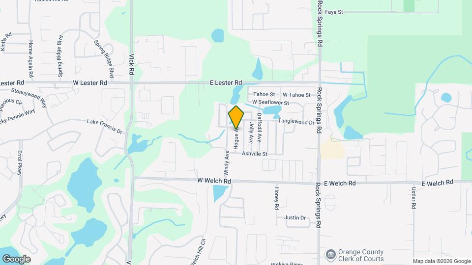 1752 Hogue Ave Map and Location Details