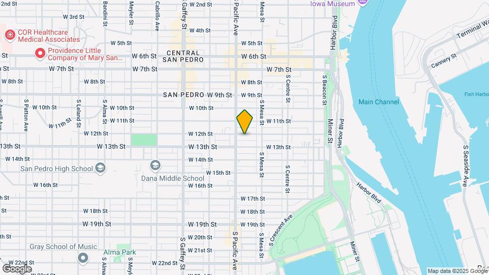 467 W 12th St Mapa y Detalles de la Ubicación