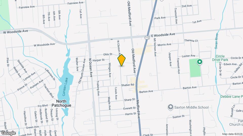 115 N Clinton Ave Map and Location Details