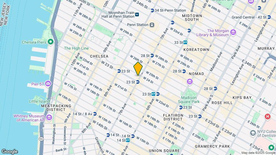 Synergy Chelsea Mapa y Detalles de la Ubicación