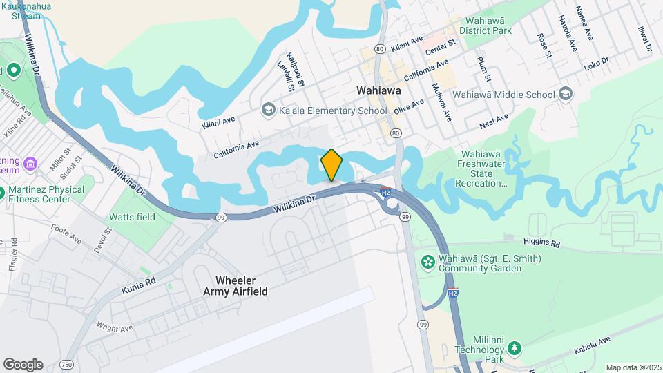 280 Wilikina Dr Map and Location Details