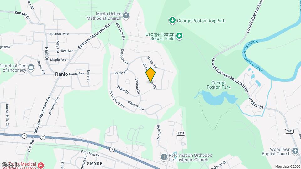 4384 Stone Mountain Dr Map and Location Details