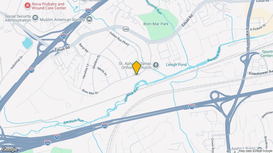 6239 Bren Mar Dr Map and Location Details