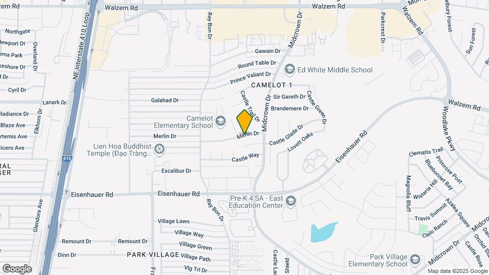5510 Merlin Dr Map and Location Details