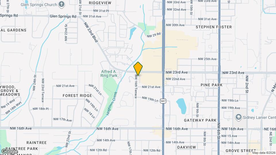 2291 NW 16th Terrace Map and Location Details