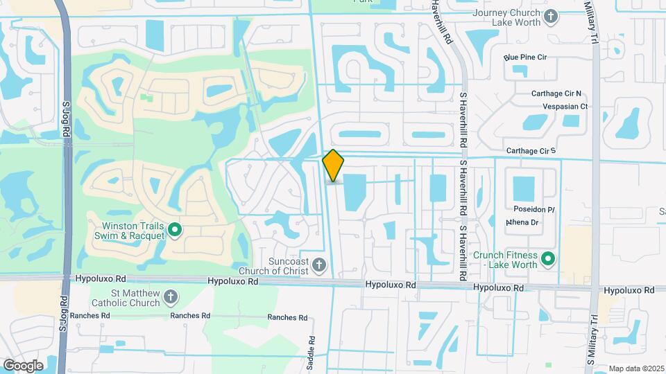 6627 Rainwood Cove Ln Map and Location Details