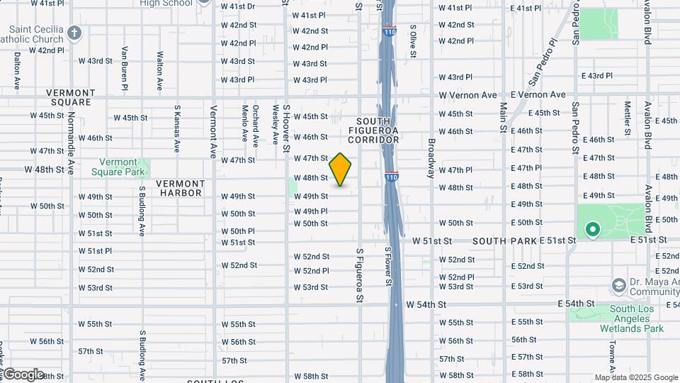 533 W 49th St Map and Location Details