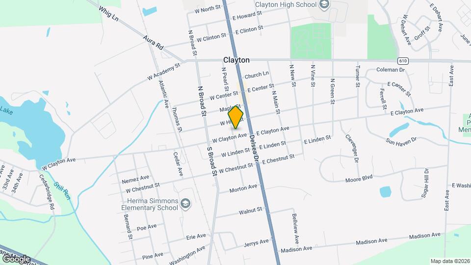 37 W Clayton Ave Mapa y Detalles de la Ubicación