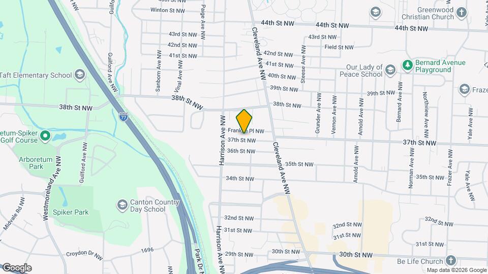 2017 37th St NW Map and Location Details