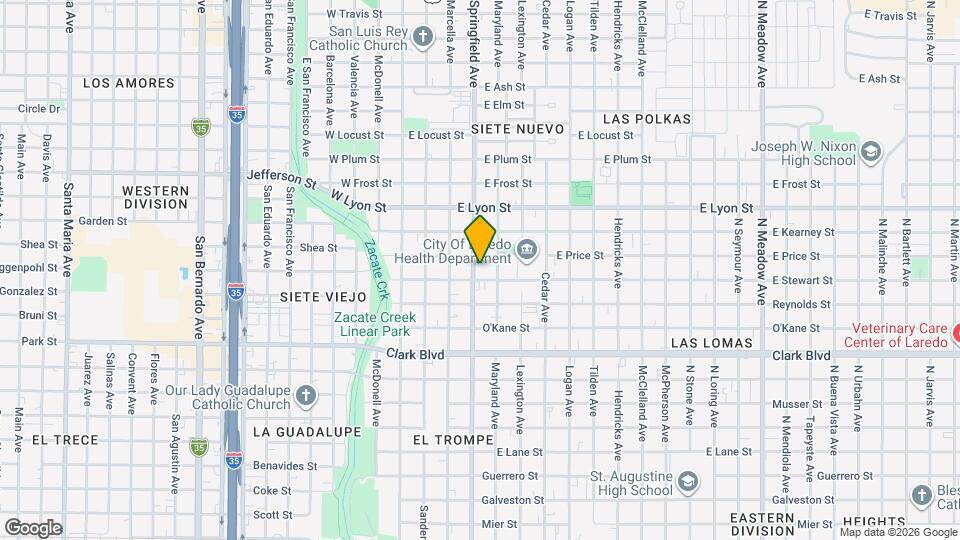 2605 Springfield Ave Map and Location Details