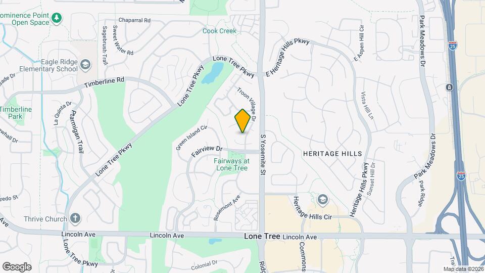9559 Troon Village Dr Map and Location Details