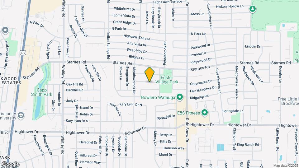 6536 Meadowview Ln Map and Location Details