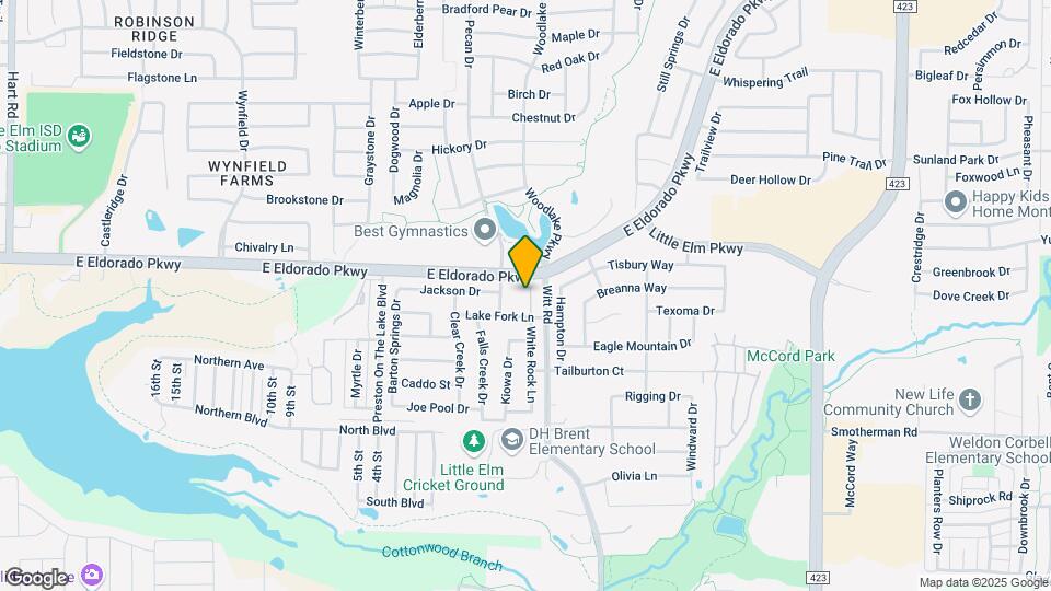 2108 White Rock Ln Map and Location Details
