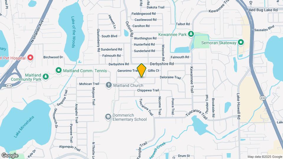 2120 Deloraine Trail Map and Location Details