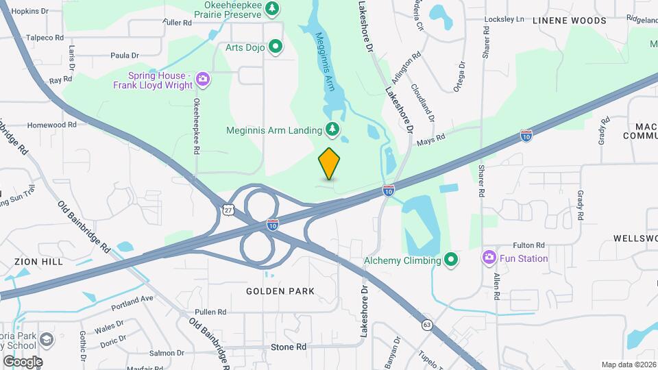 2952 Meginnis Arm Rd Mapa y Detalles de la Ubicación