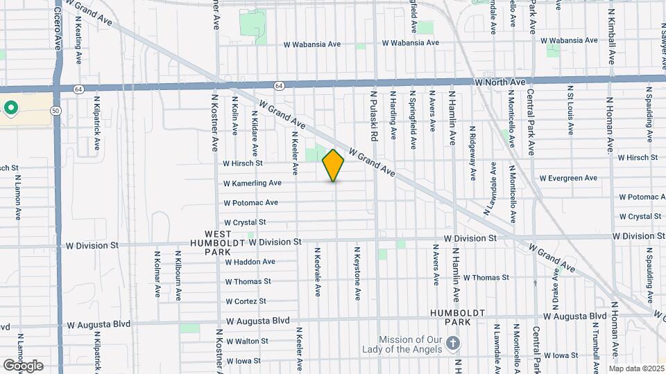 4101 W Kamerling Ave Map and Location Details