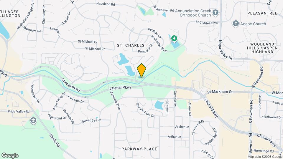 Chenal Lakes Apartments Map and Location Details