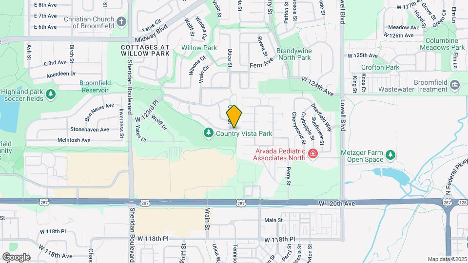 12236 Utica St Map and Location Details