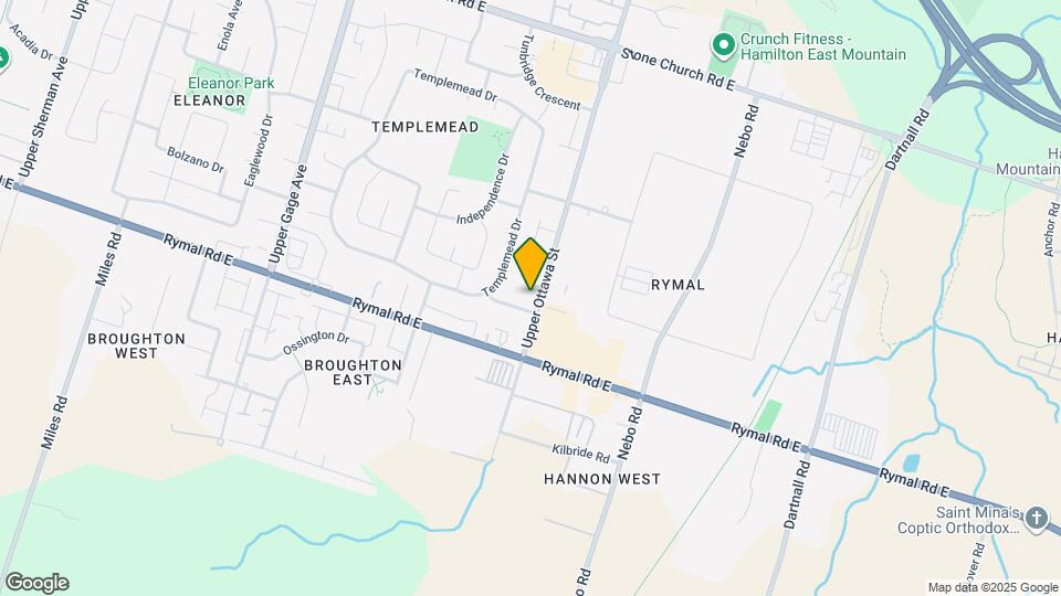 1562 Upper Ottawa St Map and Location Details