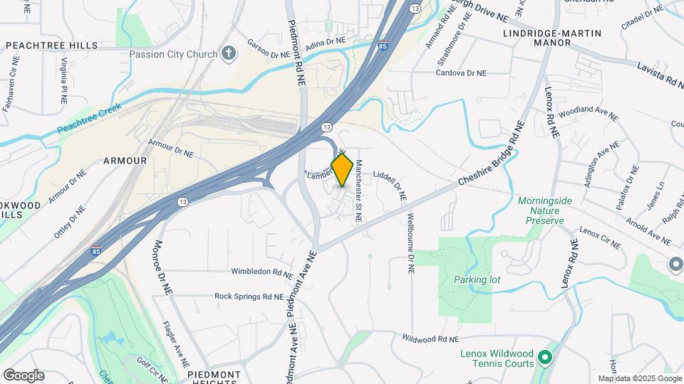 2054 Rockledge Rd NE Map and Location Details