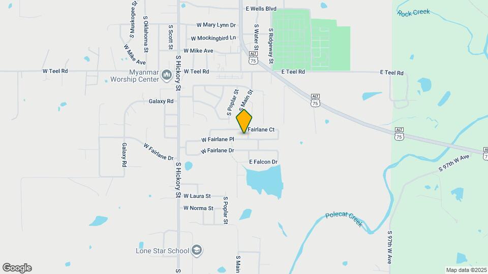 15 W Fairlane Pl Map and Location Details