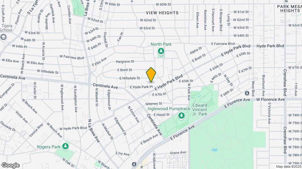 579 Hyde Park Pl Mapa y Detalles de la Ubicación