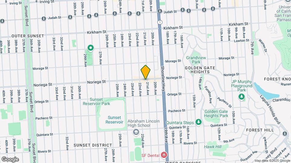 1801 21st Ave Map and Location Details